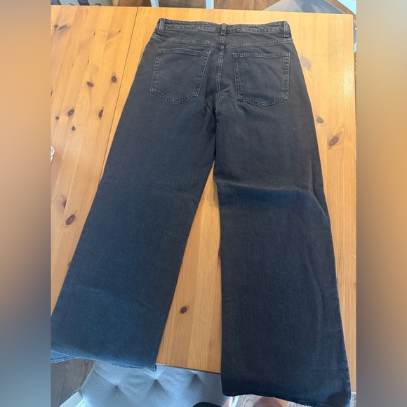 H&M high rise wide leg jeans - Picture 5 of 6